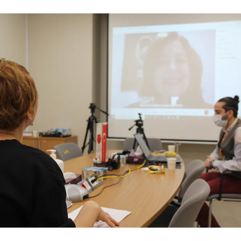 Dr. Nurdan TEKEOĞLU and Gaye BİNARK were guests of Our Women's Leadership Development Committee,