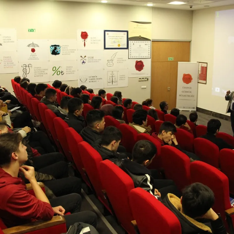 We Carried out Our Foreign Trade Career Meeting Program with Halkalı Vocational and Technical Anatolian High School