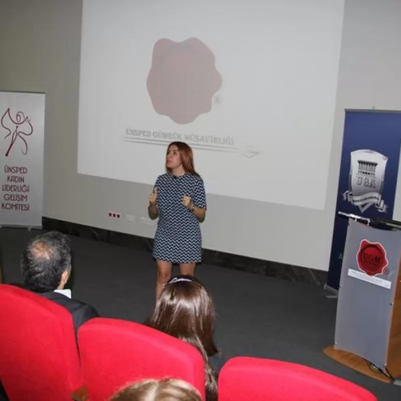 We listened to the thema Healthy Life and Nutrition from Dietetician Taylan Kümeli 