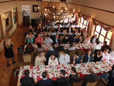 Traditional Welcome Summer Breakfeast was realized at the  “ Tarihi Asansör” - “Historical Elevator” location in İzmir…