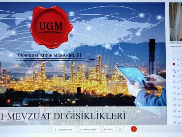 2021 Yılı Temel Gümrük Mevzuatı Değişiklikleri Konulu Webinarımız Gerçekleşti