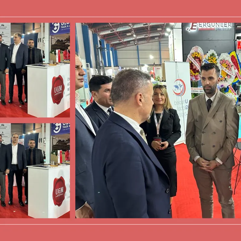 Mersin Chamber of Commerce Chairman of the Board of Directors, Mr.Sefa Çakır, visited our stand at Mersin Logistics and Transport Fair.