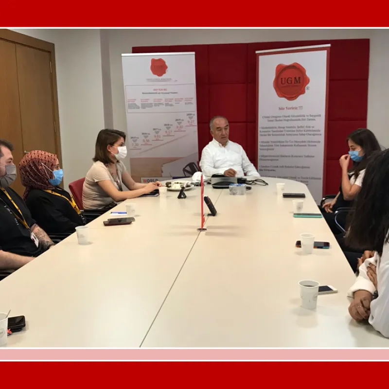 Our Company Partner Mr. Yusuf Bulut ÖZTÜRK visited our Ankara Regional Directorate.