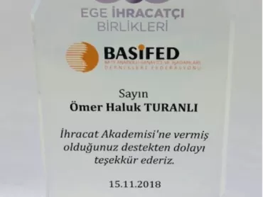 Ünsped Gümrük Müşavirliği ve Lojistik Hizmetleri A.Ş. Olarak  İhracat Akademisi Eğitim Programındaydık