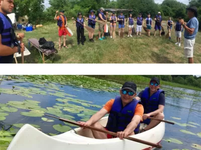 Our Employees were in Canoe Activity under the Leadership of Young Generation Leadership Development Committee