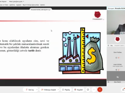 Webinar on “Customs Tariff and tariff interpretation rules” took place