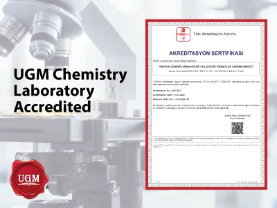 UGM Chemistry Laboratory Accredited.