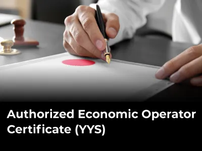 Authorized Economic Operator Certificate (YYS)