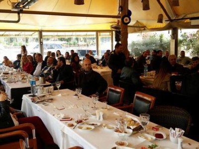 We were all together at Göksu Marine 
