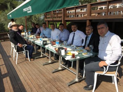 Our Share Holder Yusuf Bulut Öztürk andOur Managers Met on Adana Lake Bank