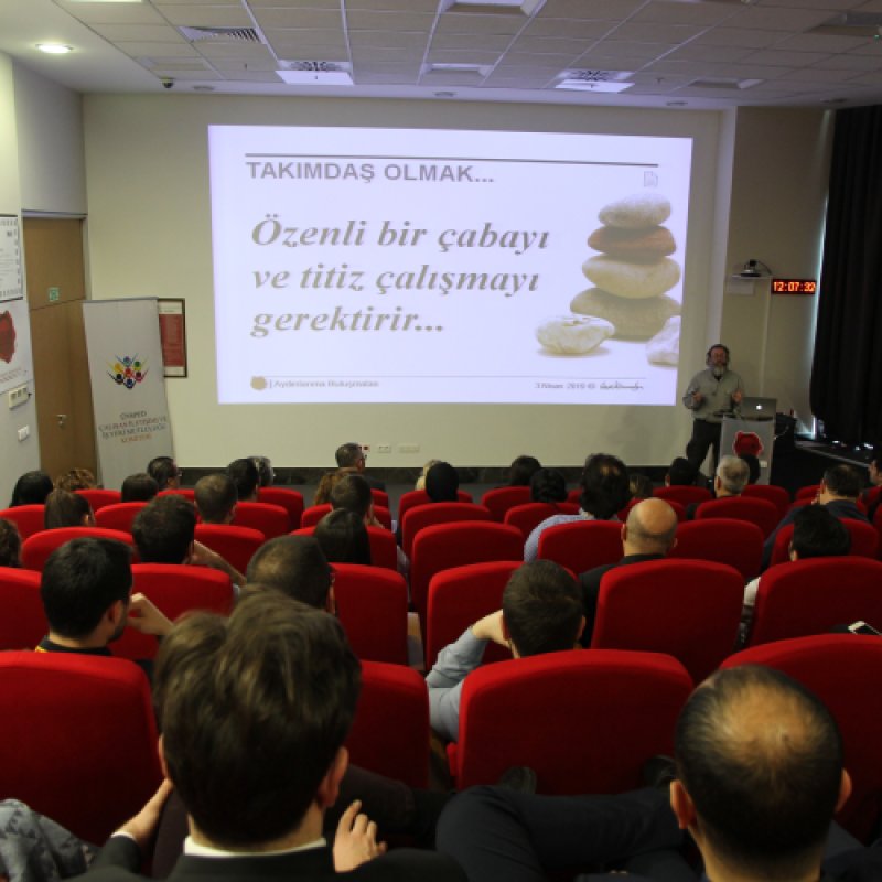 Takımdaş Olmanın İletişimdeki Yeri ve Önemi Konulu Seminerimiz Gerçekleşti