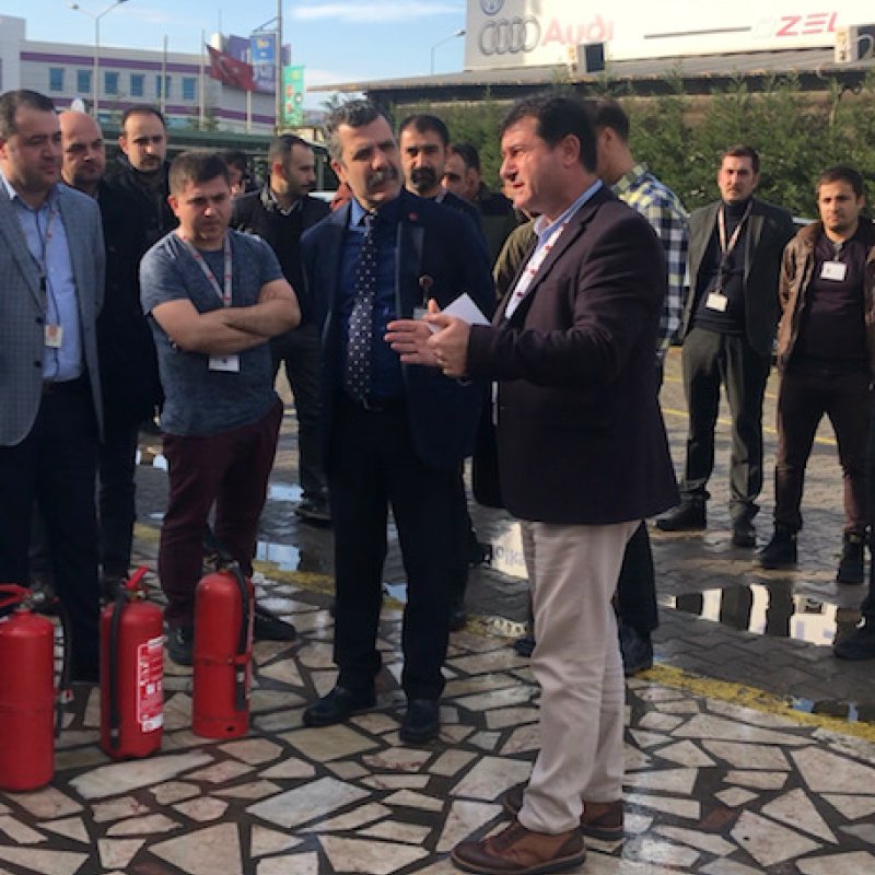Ege Bölge Müdürlüğü'müzde ''Acil Durum Tahliye Tatbikatı''mız Gerçekleşti
