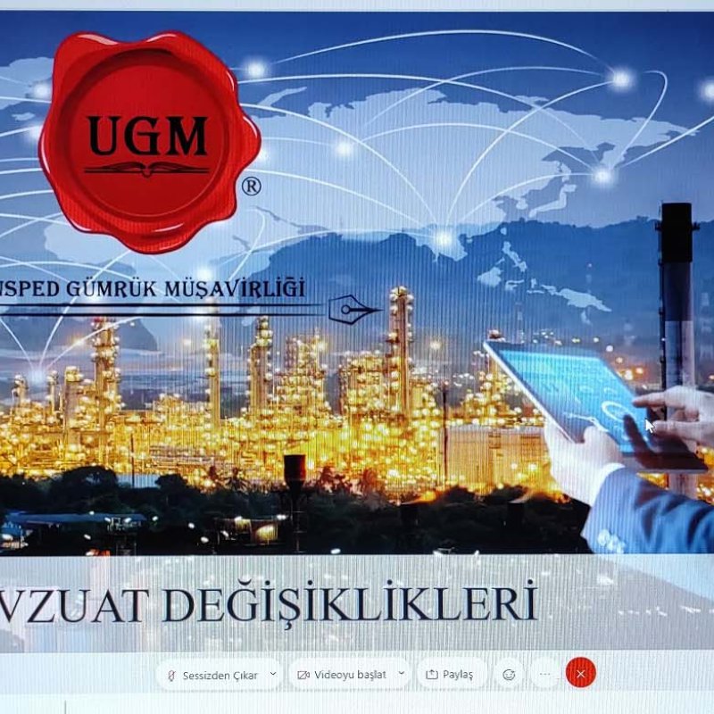 2021 Yılı Temel Gümrük Mevzuatı Değişiklikleri Konulu Webinarımız Gerçekleşti