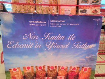 Kadın Girişimcilere Destek; Nar Kadın Kooperatif Ürünleri, Yöresel Tatlarıyla Ünsped Kafeterya'da