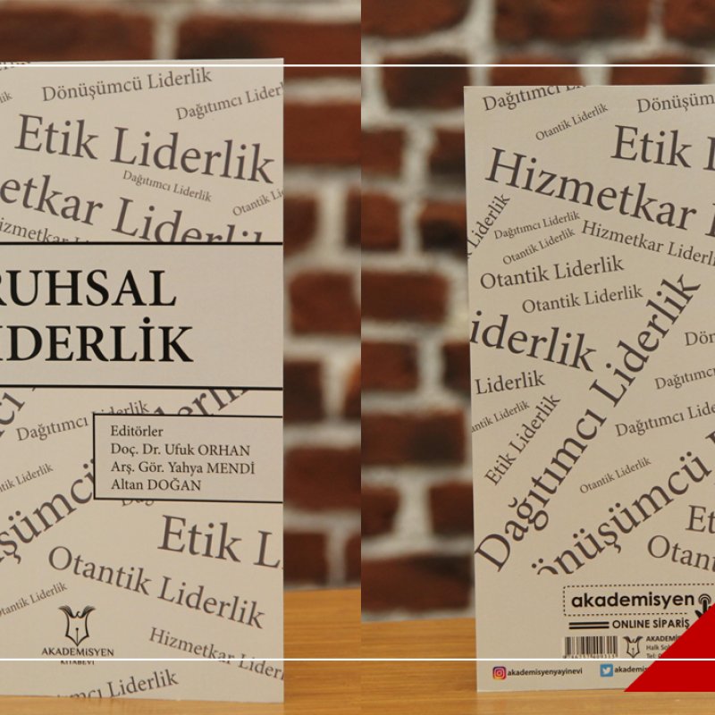 Ruhsal Liderlik Kitabı Yayında