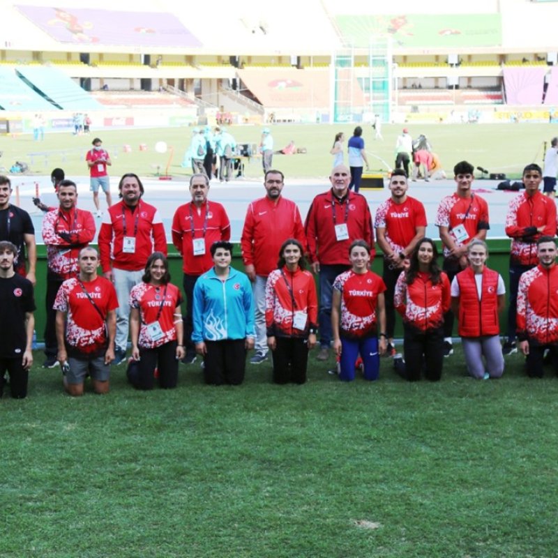 Atletizm Milli Takımımızı Destekliyoruz
