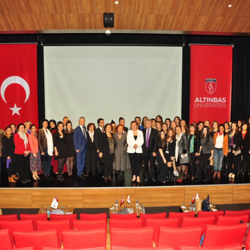 The Panel titled “Business People under the Woman Leadership”, the Common Activity dated March 7, 2018 of Ünsped Customs Brokerage, Woman Leadership Development Committee&Altınbaş University&Social Gender Equality and Woman Studies Research and Applicatio