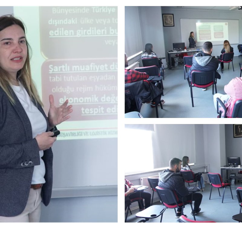 Işık Üniversitesi’nde ‘’ Gümrük Antrepo ve Geçici İthalat Rejimleri ile Uygulamaları’’