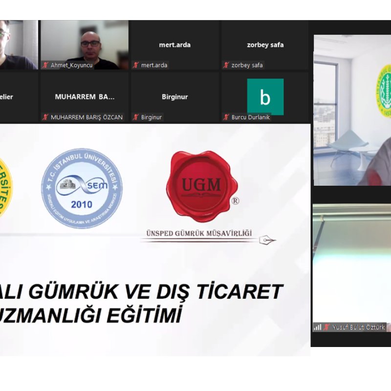 '' Uygulamalı Gümrük ve Dış Ticaret Uzmanlığı'' sertifika programı yeniden başladı