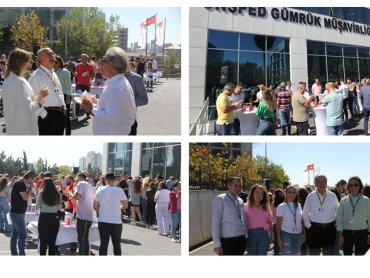 ÜNSPED'de Yaza Veda Partisi