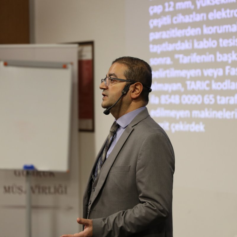 ‘‘Tarifelendirmede Sektörel Metodlar: Elektronik (85. Fasıl)’’ Konulu Eğitimimiz Gerçekleşti