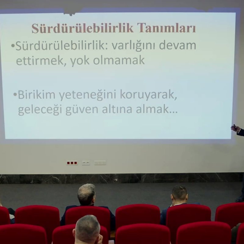 Nasıl Bir Ekonomi Yayın Kurulu Başkanı Dr. Şeref OĞUZ’dan ‘‘Sürdürülebilirlik’’ Konulu Söyleşi