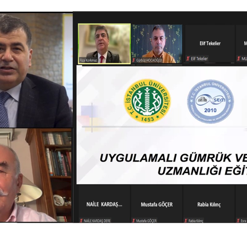 '' Uygulamalı Gümrük ve Dış Ticaret Uzmanlığı'' sertifika programı yeniden başladı