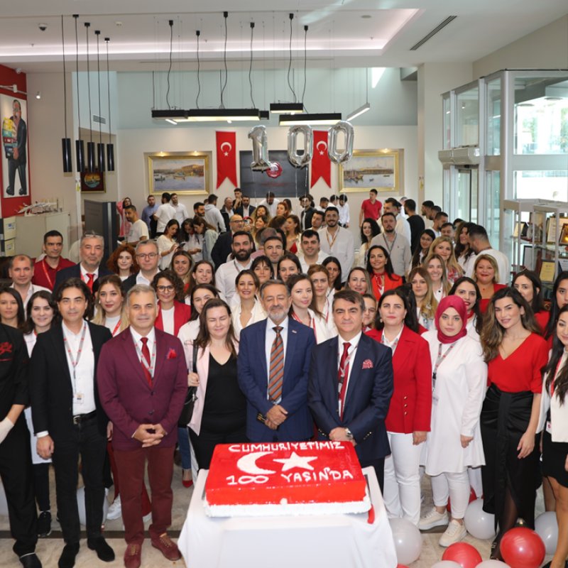 Cumhuriyetimizin 100. Yılını Sonsuz Çoşku ve Sevgiyle Kutladık. 