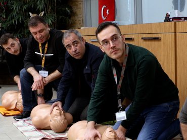 İlkyardım Eğitimi Verildi.