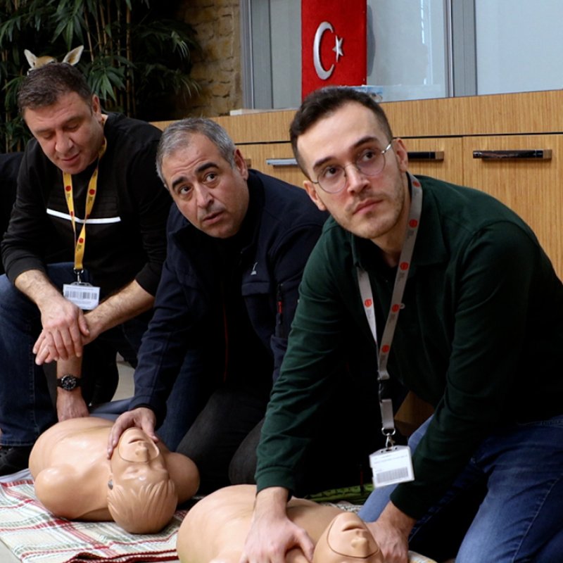 İlkyardım Eğitimi Verildi.