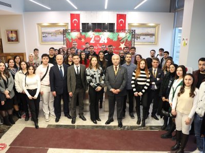 Trakya University Students were at ÜNSPED.