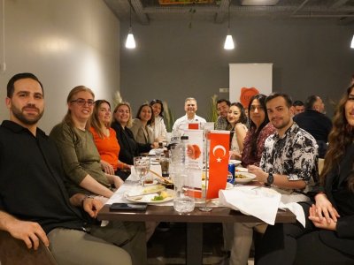 We Met with our Board and Committee Presidents at the Iftar Dinner
