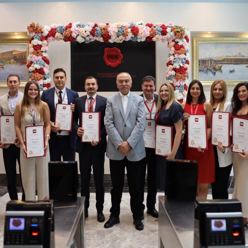ISO 27701 Kişisel Veri ve Bilgi Gizliliği Yönetim Sistemi İç Tetkikçi Eğitimi Sertifikalarının Takdim Töreni