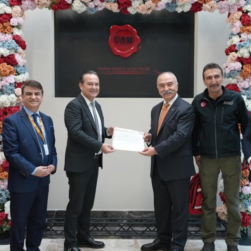 AFAD İstanbul İl Müdürü Prof. Dr. Haluk Özener ile AFAD İstanbul Eğitim Şube Müdürü Yasin Odabaş şirketimizde ağırladık.