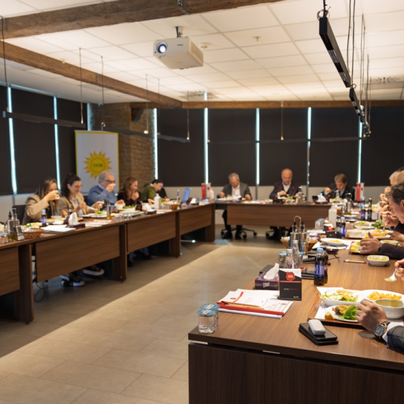 We Came Together with Our Board and Committee Presidents for Lunch