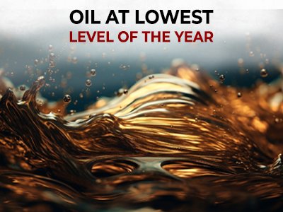 Oil At Lowest Level Of The Year