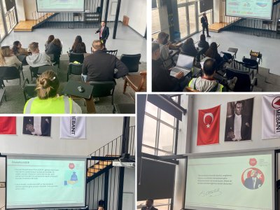 A training session on "Customs and Foreign Trade Legislation" was delivered to our client, MEBANT İZOLASYON VE BANT SANA...
