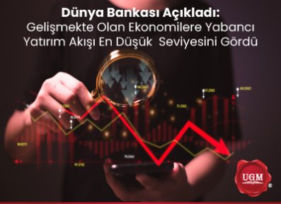 Dünya Bankası Açıkladı: Gelişmekte olan Ekonomilere Yabancı Yatırım Akışı En Düşük Seviyesini Gördü