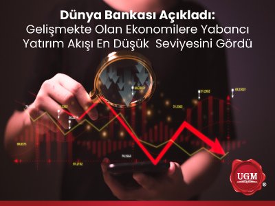 Dünya Bankası Açıkladı: Gelişmekte olan Ekonomilere Yabancı Yatırım Akışı En Düşük Seviyesini Gördü