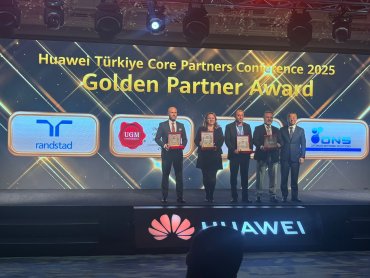 GURURLUYUZ!  Huawei Türkiye İş Ortakları Zirvesi’nde 2025 “Altın İş Ortağı” Ödülü’ne Layık Görüldük.