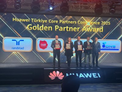 We Are Proud!  We were honored with the 2025 “Gold Partner” Award at Huawei Türkiye's Main Business Partners Conference