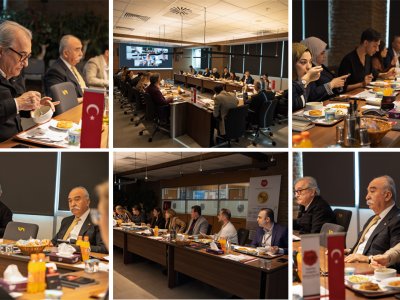 The First Board and Committee Heads Meeting of 2026 Was Held Over Lunch.