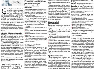 GÜMRÜKLERDE DİJİTAL DÖNÜŞÜM
