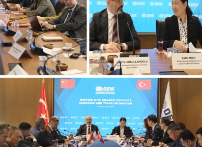 We Participated in the Shaanxi-Türkiye Economic and Commercial Cooperation Meeting Held at the DEİK Headquarters.
