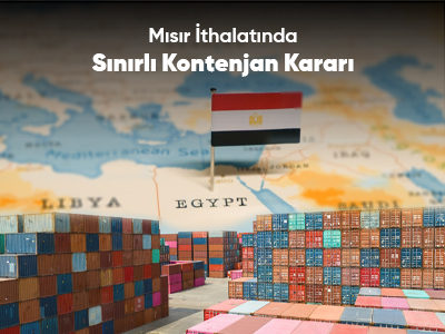 Mısır İthalatında Sınırlı Kontenjan Kararı