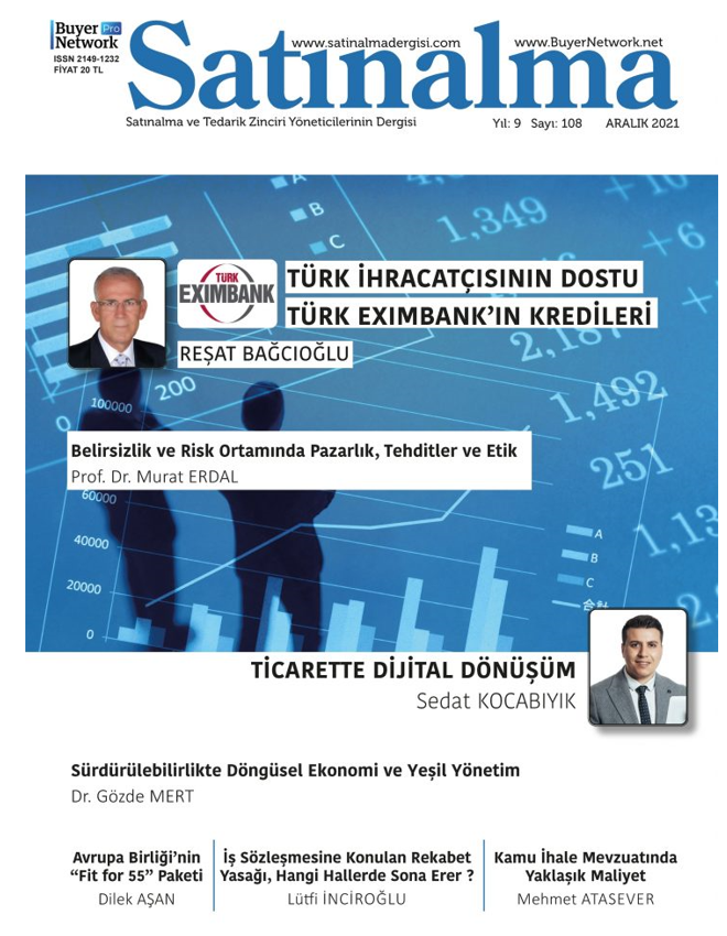 We took place in Purchasing Magazine with our Import Group Manager Sedat KOCABIYIK's Article on "Digital Transformation in Trade"