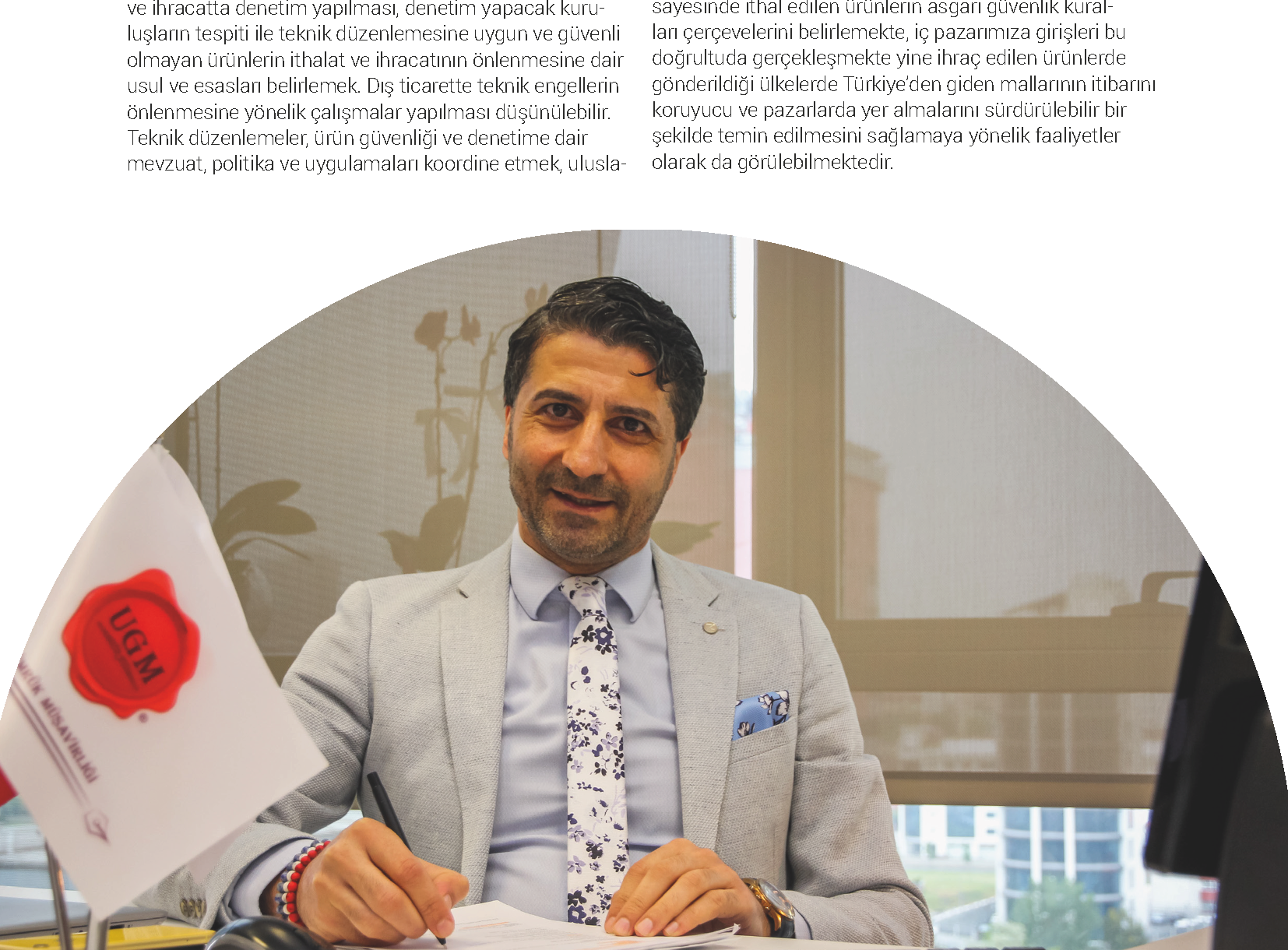 Our UGM Technical Regulations Coordinator Sabri HÜSREV took part in the June issue of Purchasing Magazine with his Article titled `` The COVID-19 Pandemic and the Evaluation of Conformity in Foreign Trade in the New Law Process ''