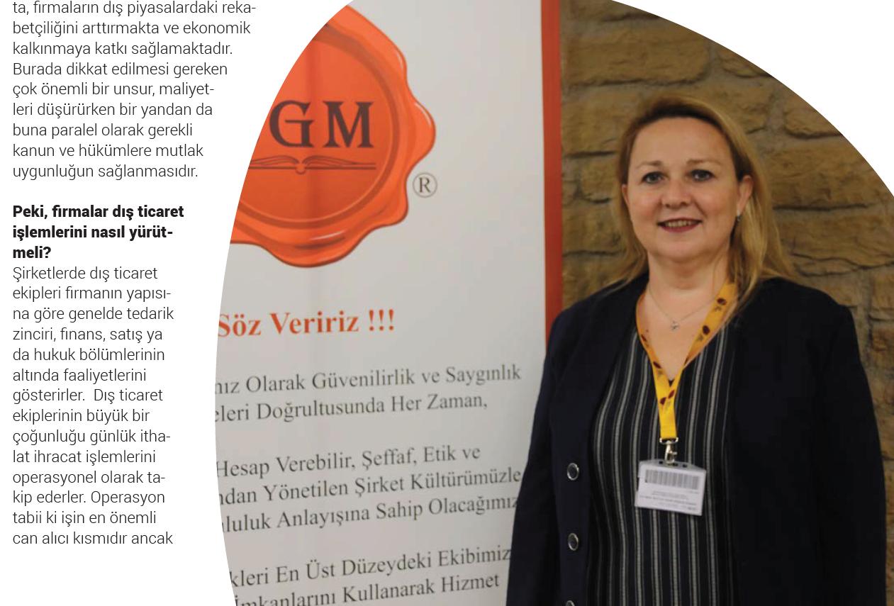 Selmin YAZICI SERİM, our UGM Sales Director, takes part in the May Issue of the Satınalma Dergisi with the article "What Foreign Trade Companies Should Pay Attention to"