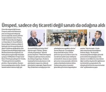 Today we were featured in Dünya Newspaper.
