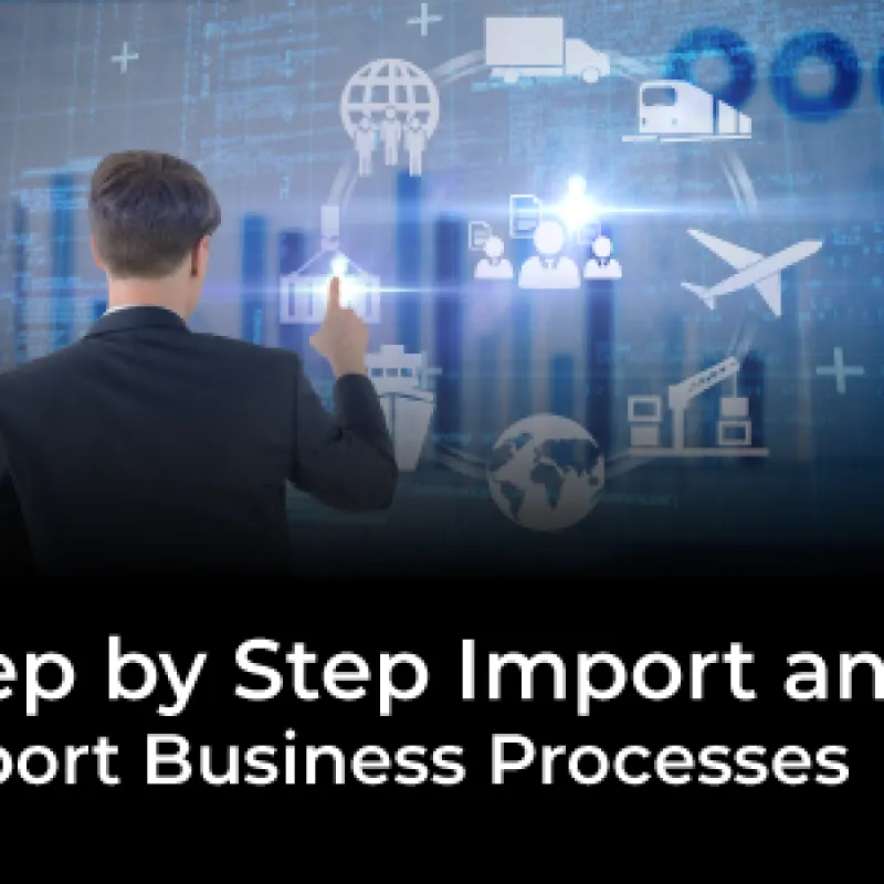 Step by Step Import and Export Business Processes